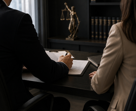 Консультація клієнта з адвокатом Guriev Partners